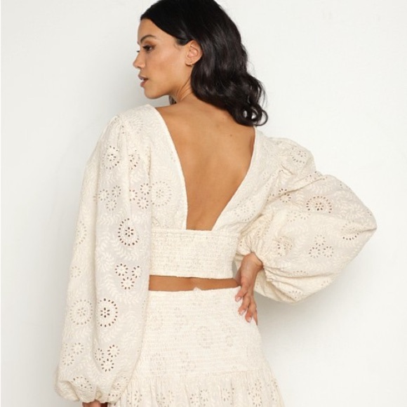 NWT Jen's Pirate Booty Getaway Crop Top in Asbury Swirl Size S - Picture 5 of 15